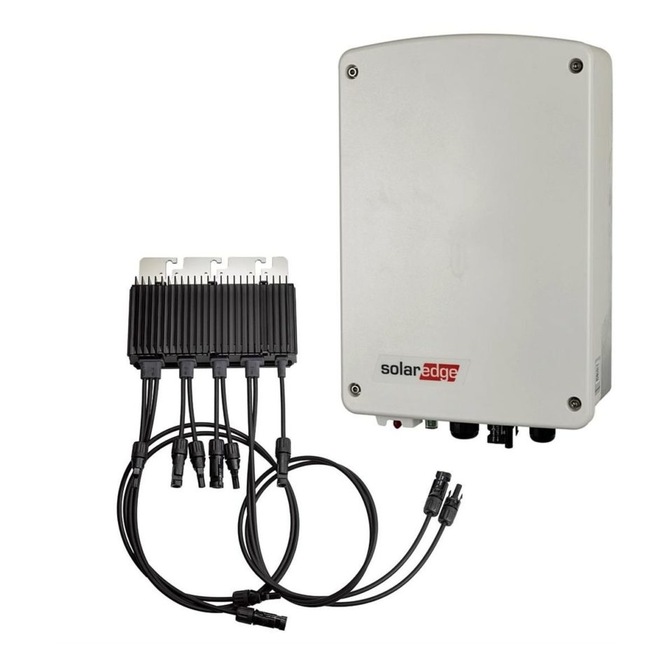 SolarEdge SE1000M-RWK01NNN4 1PH Wechselrichter, 1,0 kW mit kompakter Technologie, einfacher Kommunikation und M2640 Power Optimierer