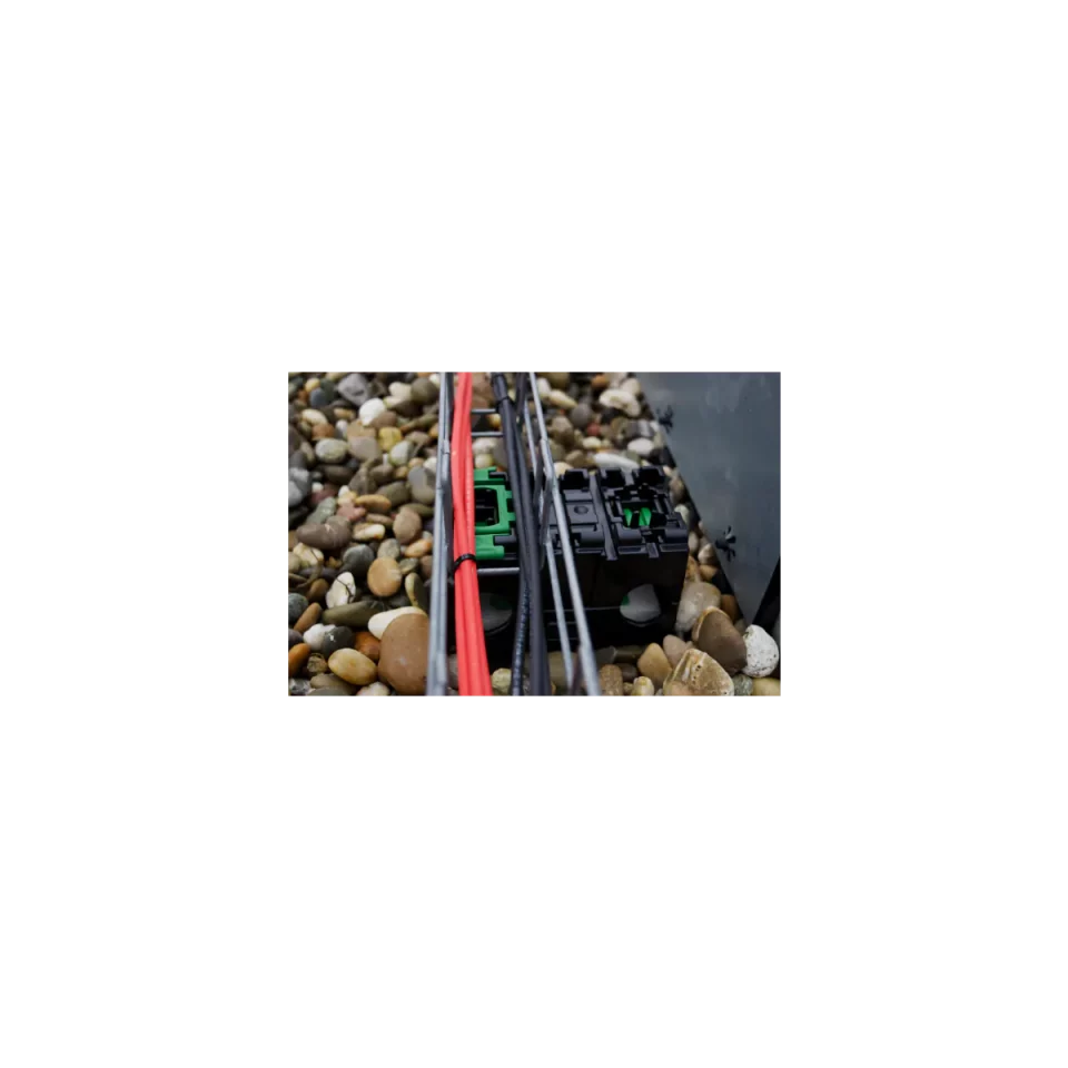 PVX Multimount (inkl. 1 Drahtgitterklemme, 2 Rohrverschlüsse und Ballast)