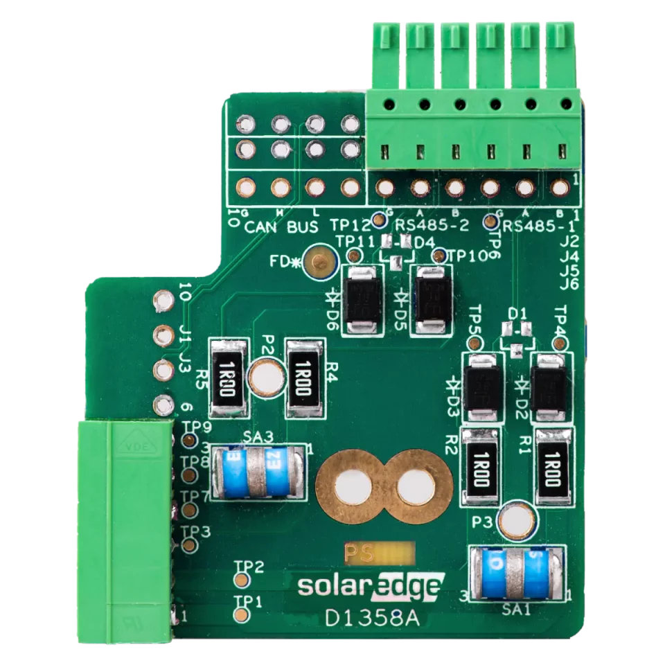 SolarEdge SE-RS485-SPD3-B-K4 RS485 Überspannungsschutz-Kit für Wechselrichter mit SetApp-Konfiguration (kompatibel mit 3PH SE25K, 30K-40K)