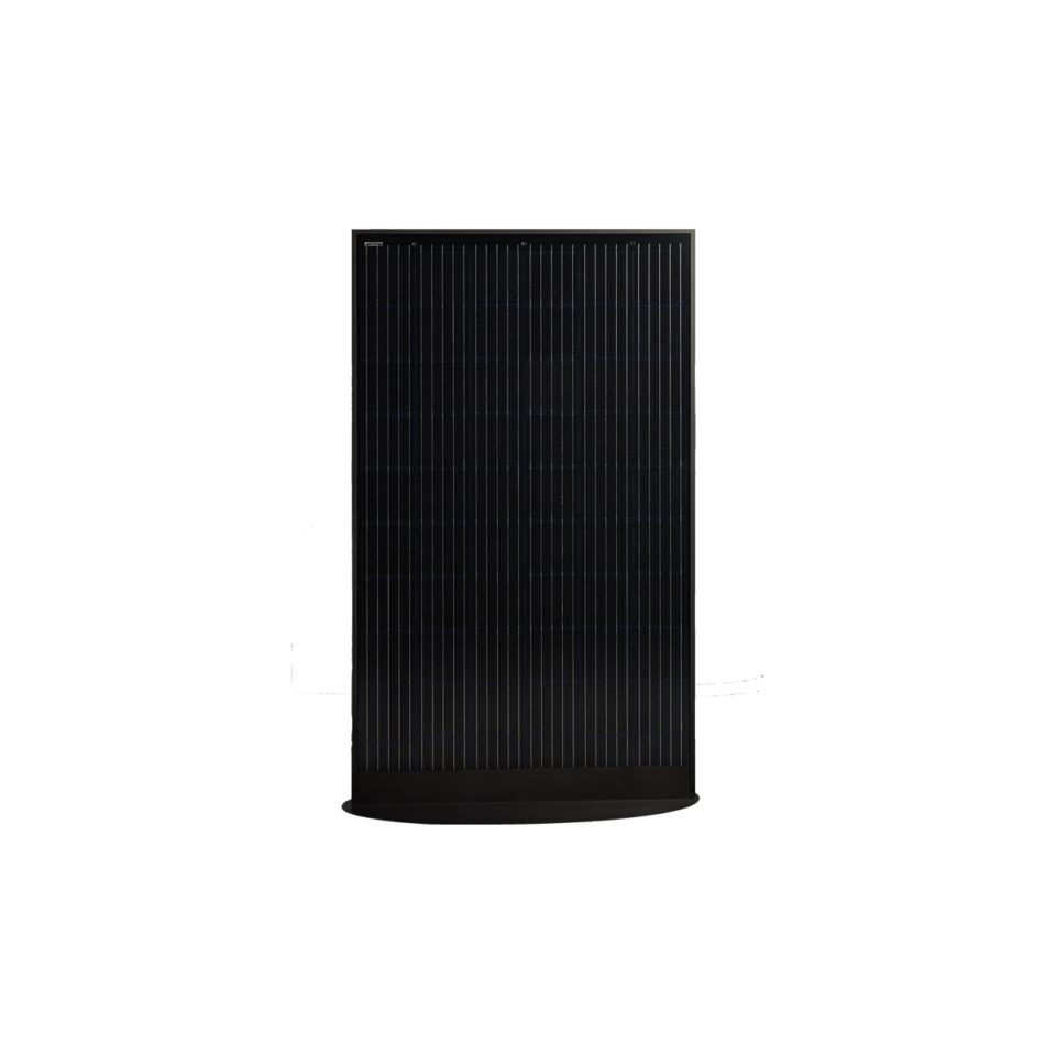 Vorderseite des SoliTek BLACKSTAR 360W gerahmt