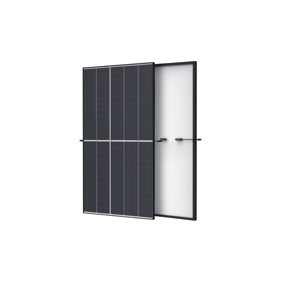 Trina Vertex Mono 395 W - Halbzellen Schwarzer Rahmen