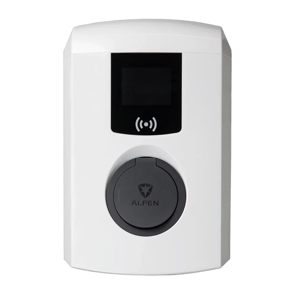 Alfen 904460023-5327 Eve Single Pro-line 3PH T2, 32 A, RFID, Logo, Backoffice E-Flux