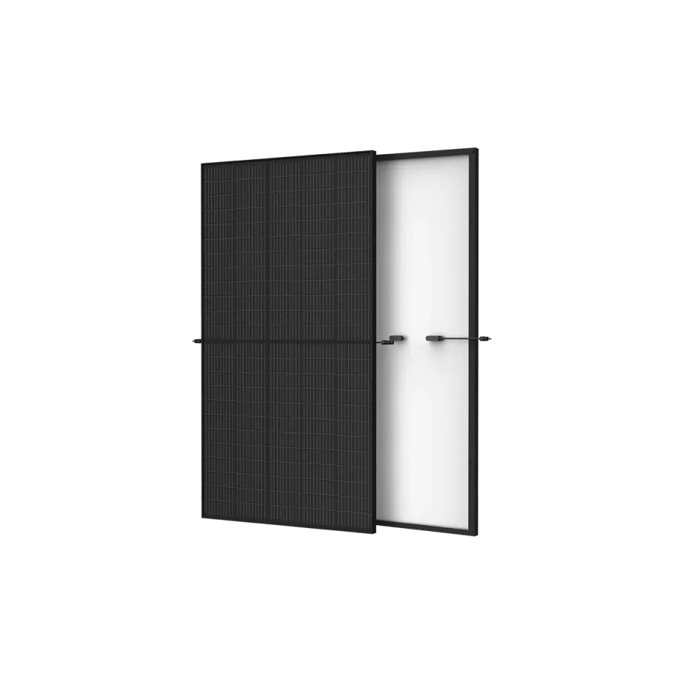 Trina Vertex S Mono PERC 390 W - Komplett Schwarz (Half-Cut 1500V) TSM-390-DE09.05