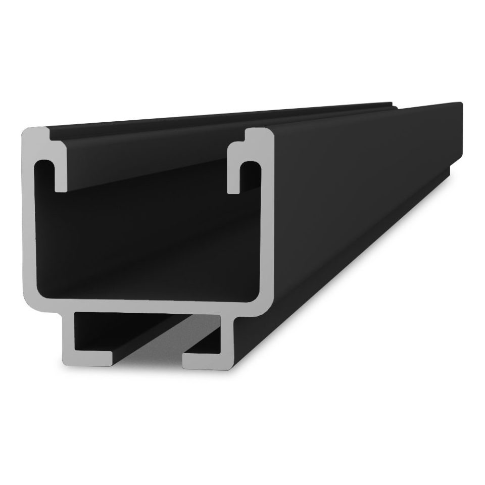 K2 2003259 SolidRail Light; 4,40 m Schwarz