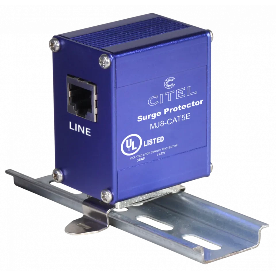 Citel Surge arrestor for Ethernet lines (MJ8-CAT5e)