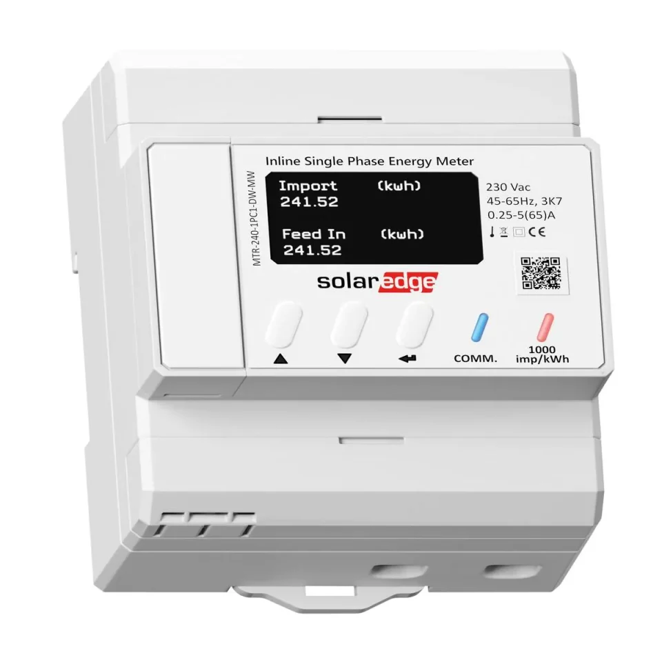 SolarEdge Inline-Energiezähler mit Energienetz, 1PH/3PH 230/400V, 65A