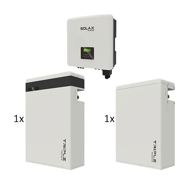Solax T-BAT H 11.5 (11,5 kWh) + X1-HYBRID-3.7-D G4 High Voltage Lithium-Ionen-Batteriespeichersystem
