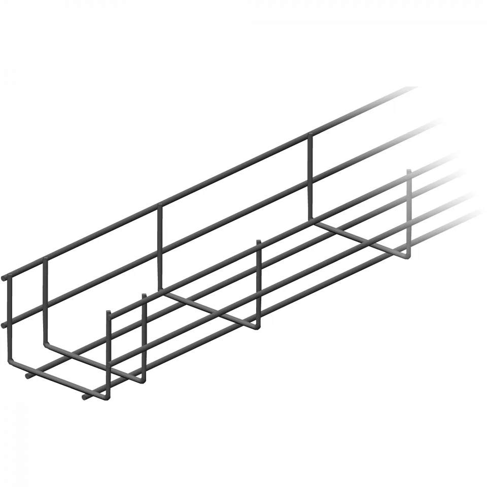 K2 Flachdach Kabelführung Performa Mesh Tray 70 × 100 × 3000