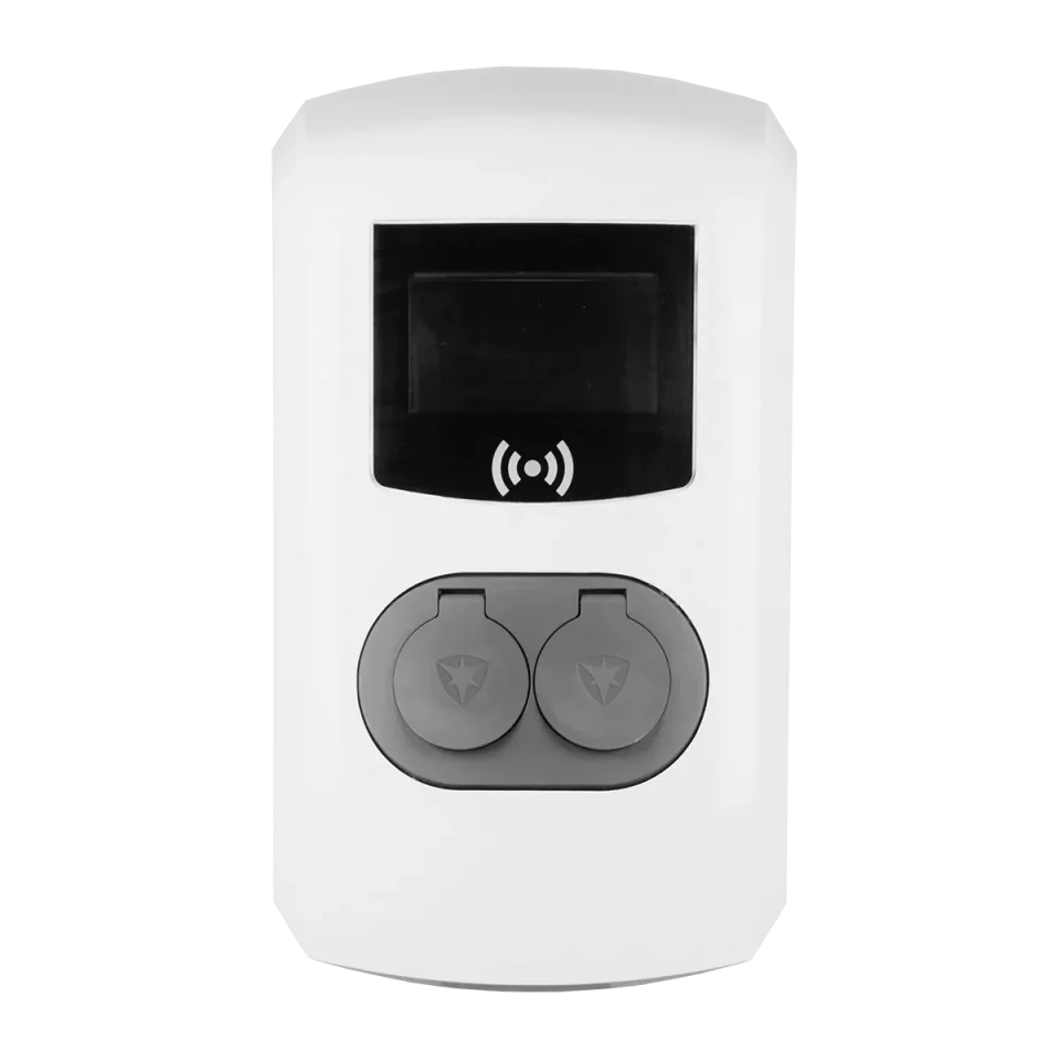 Alfen Eve Double Pro-line 3PH, 2C, 32 A, RFID, Smart Charging Network, Logo, Backoffice E-Flux