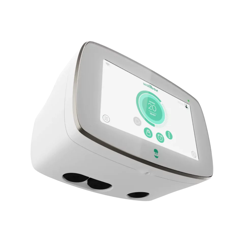 Wallbox Commander 2 (22 Kw / 5 Meter / Typ 2 / 4G / Weiß)