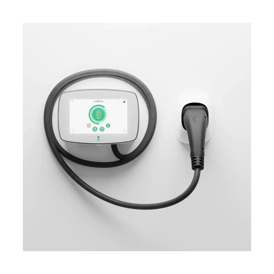 Wallbox Commander 2 (22 Kw / 5 Meter / Typ 2 / 4G / Weiß)