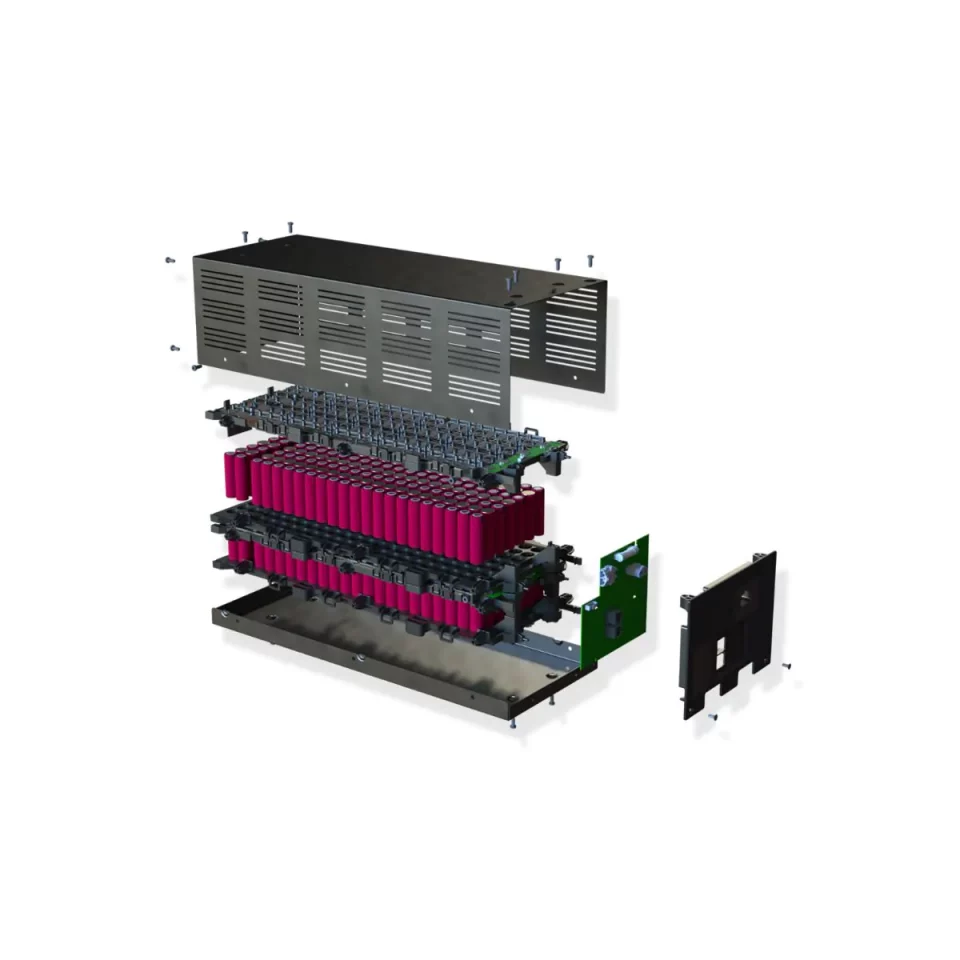 BMZ Hochspannungsbatterie mit Housing Hyperion 12,5 kWh Bündel