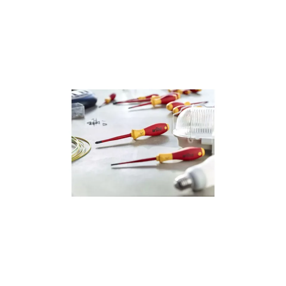 WIHA SoftFinish Electric slimFix Xeno Schraubendreher 3281 SL/PZ2x100 22036330 – Bild 3