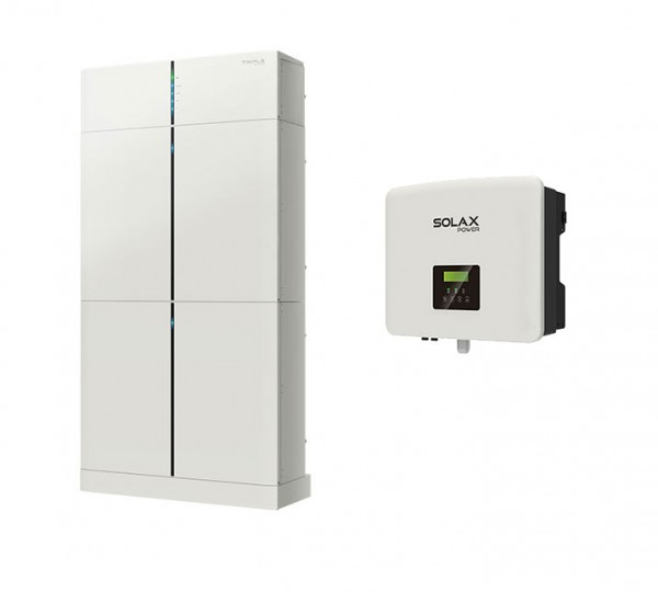 Solax T-BAT H 6.0 V2 + X1-HYBRID-5.0-D G4.1 High Voltage Lithium-Ionen-Batteriespeichersystem