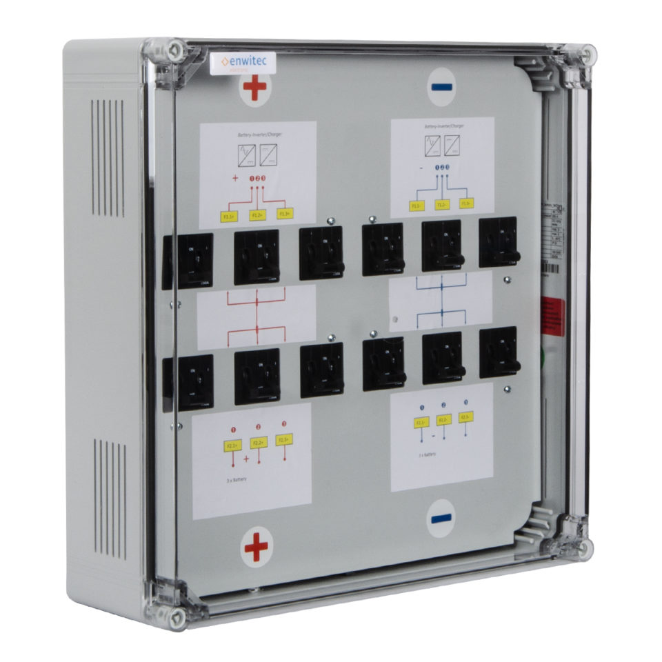 enwitec 10015451 BAT BREAKER BYD LVL (MAX. 3x B-BOX LVL) Batterieabsicherung für Speichersystem SMA+BYD