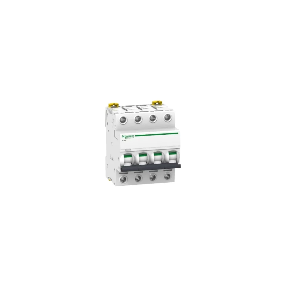 Schneider Electric (MCB) Acti9 IC60N - 4P - C40 - 6000A (IEC/EN 60898-1) - 10kA (IEC/EN 60947-2) A9F79440