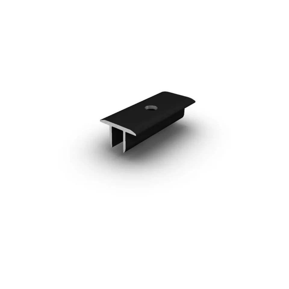 K2 1002062 Modulmittelklemme XS, schwarz eloxiert