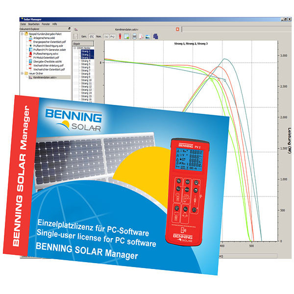 Benning 050423 SOLAR MANAGER Freischaltcode für Einzelplatz-Lizenz