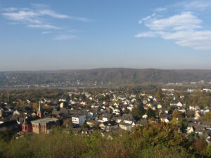 Blick über Rheinbreitbach