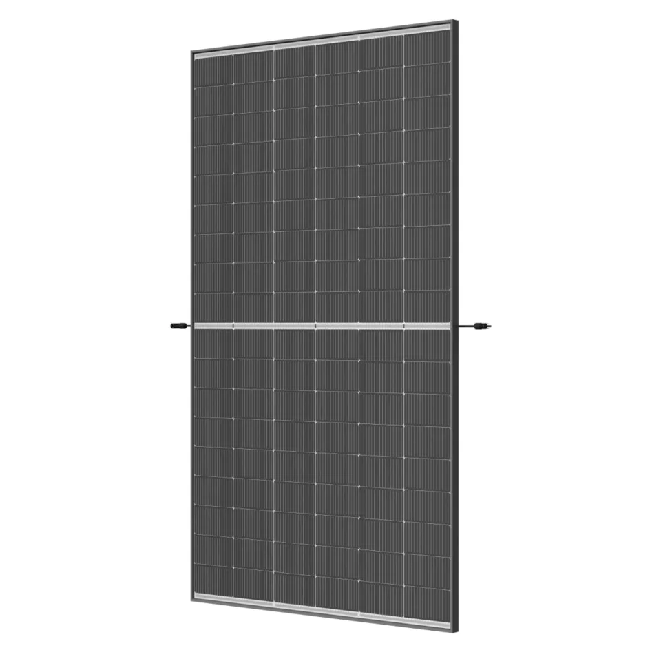 Trina Vertex N Dual Glass MONO 495W TSM-495-NEG18R.28-MC4 schwarzer Rahmen XXL-Solarmodul