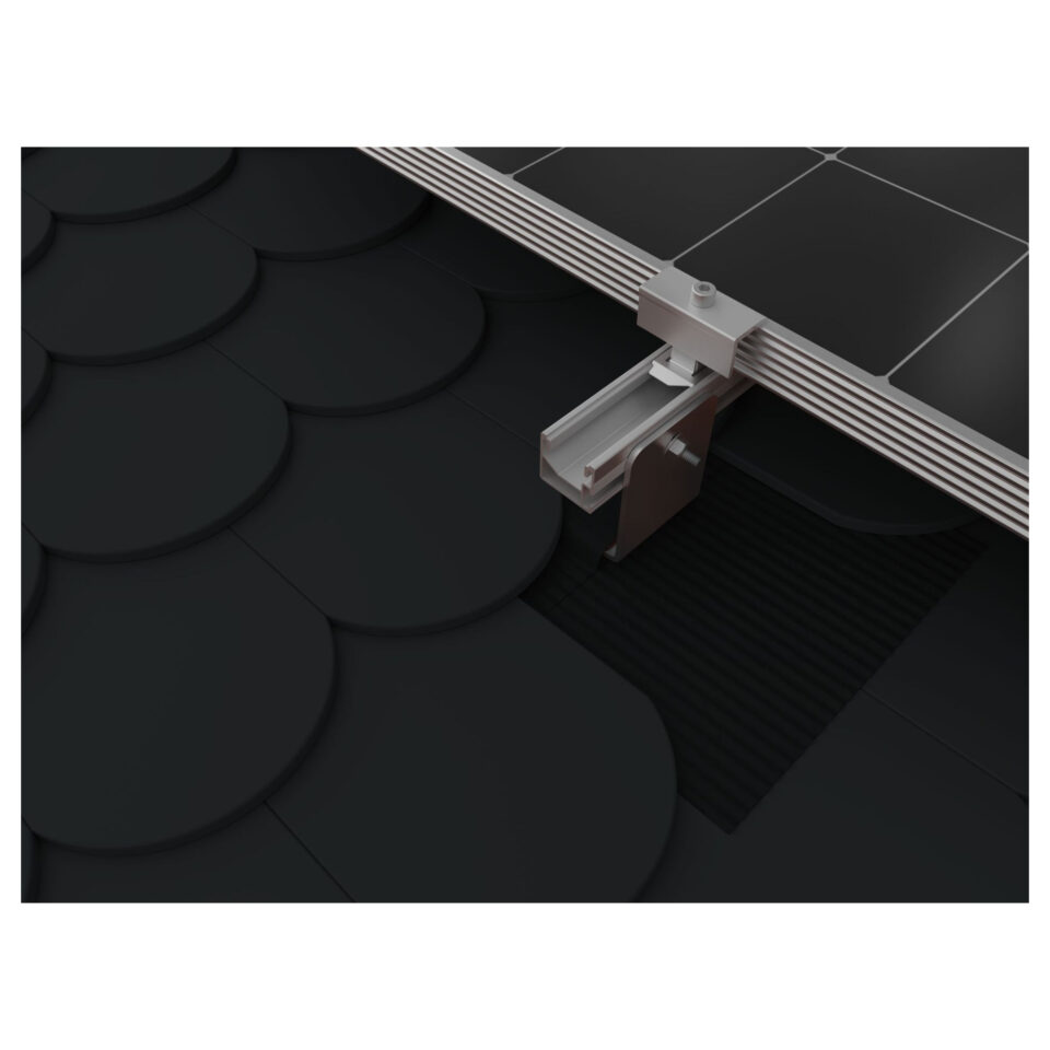 K2 2004440 SingleHook FlatTile Metallblech Anthrazit
