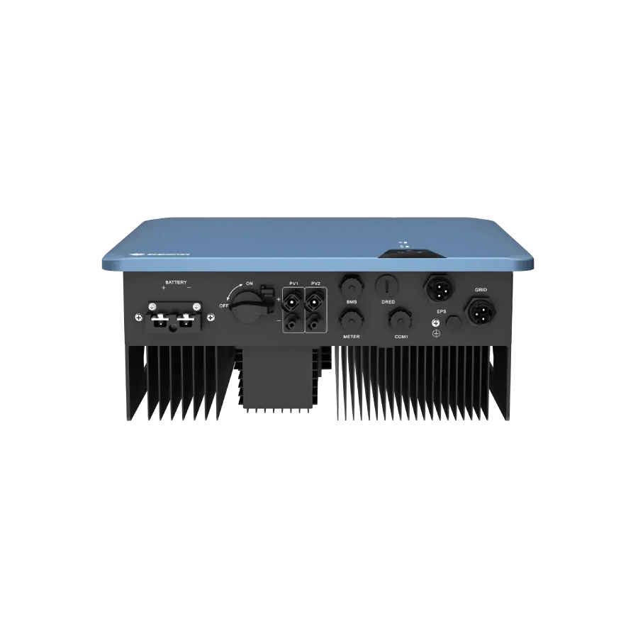 Solplanet ASW3000H-S2 Einphasiger Hybrid-Wechselrichter Unteransicht Solplanet ASW3000H-S2 Einphasiger Hybrid-Wechselrichter