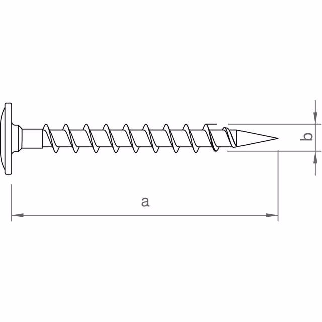 novotegra 03-000279 Befestigungsschraube Dachhaken 6x120 V2A novotegra 03-000279 Befestigungsschraube Dachhaken 6x120 V2A
