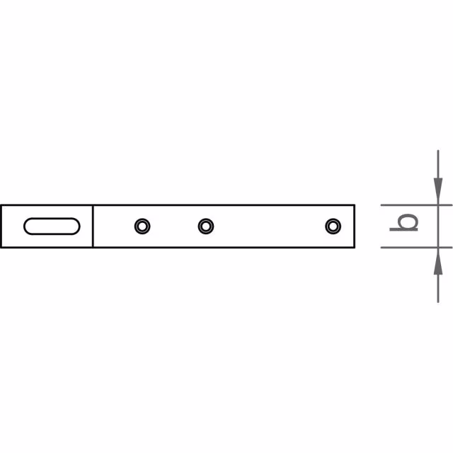 novotegra 03-000694 Dachhaken S C-Form V2A Technische Zeichnung von novotegra 03-000694 Dachhaken S C-Form V2A