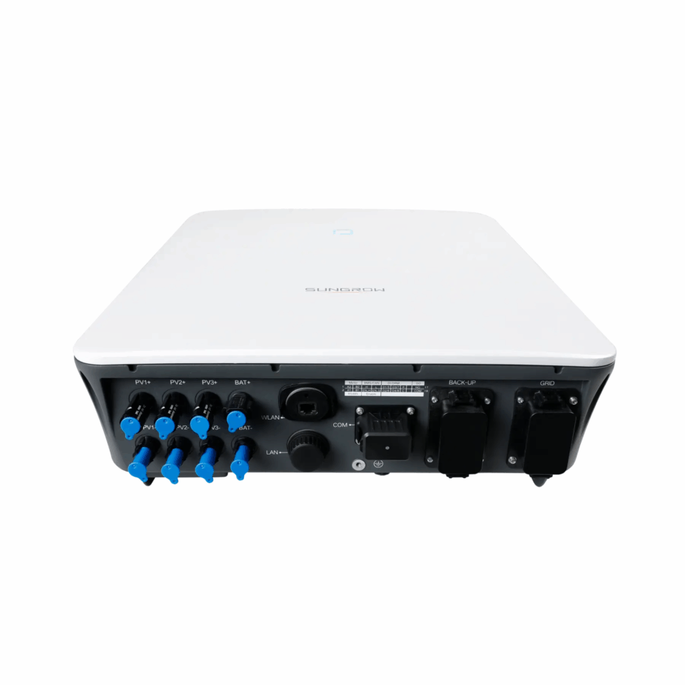 Unterseite Sungrow SH10RT-20 3PH Hybrid Wechselrichter 10 kW