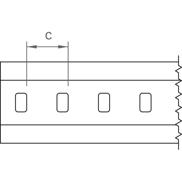 novotegra 03-000130 Schienenverbinder-Set C95 Technische Zeichnung von novotegra 03-000130 Schienenverbinder-Set C95