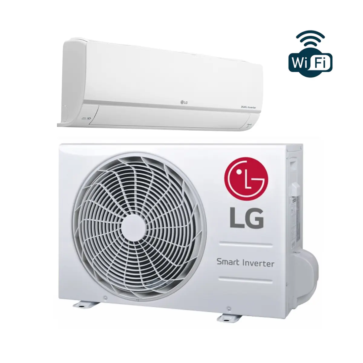 LG PZ12NYS Dualcool Standard Plus 3,5 kW - Set LG PZ12NYS Dualcool Standard Plus 3,5 kW - Set