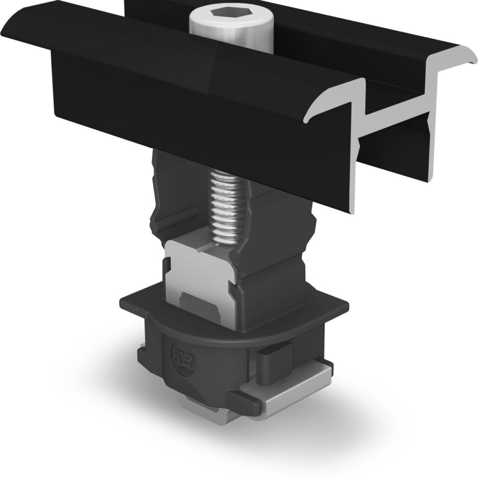 K2 2004540 Clamp MC 25-40, schwarz eloxiert