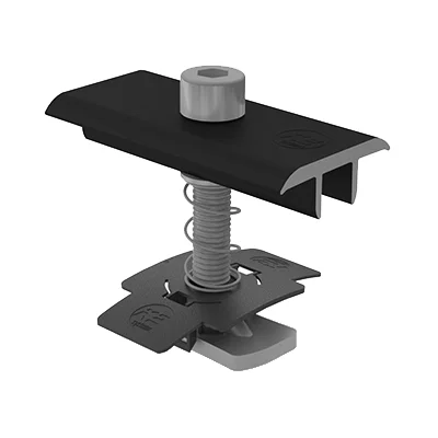 K2 2004620 XS Clamp MC Set 33 – 35 Black Mittelklemmen-Set, 33 – 35 mm, schwarz eloxiert