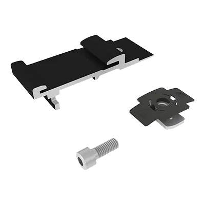 K2 2004813 InsertionRail 2.0 CrossConnector-T-Set Verbinder Set, schwarz