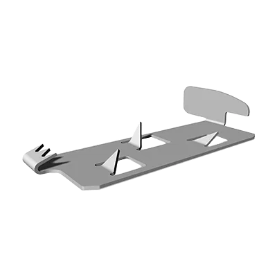 K2 2004916 CrossConnector Clip Sicherungsclip für InsertionRail 2.0, silber