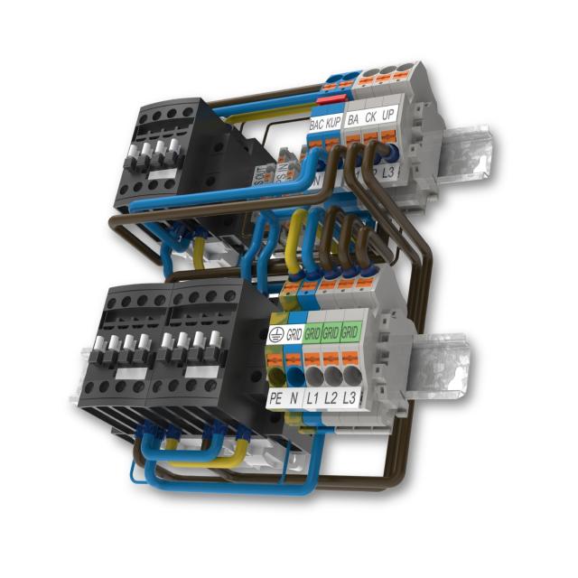 SMA Sunny Tripower Hybrid X - Backup-Schiene BU-STPH-4P63K SMA Sunny Tripower Hybrid X - Backup-Schiene-02