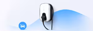 E-Auto lädt an einer Wallbox