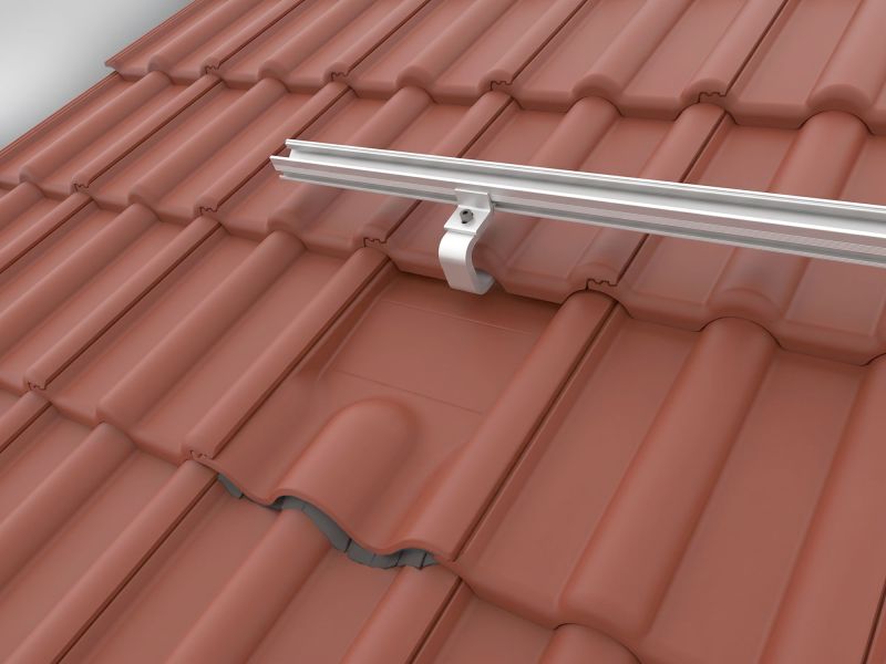 K2 2005306 4Tile Metallersatzziegel, rot K2 2005306 4Tile Metallersatzziegel, rot – Bild 2