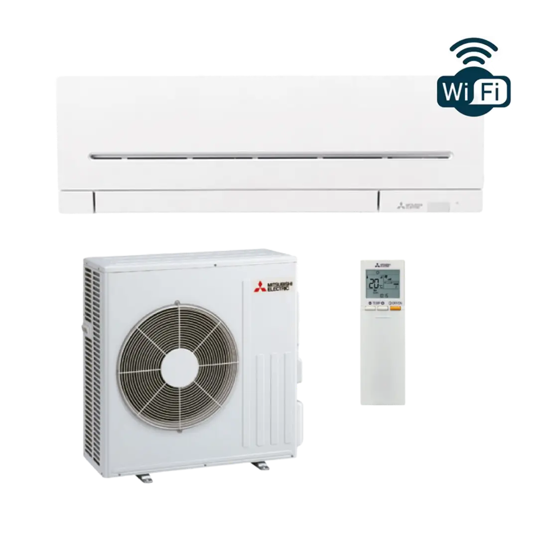 Mitsubishi Electric WSH-AP60-VGK Wandklimagerät-Set – 6 kW Mitsubishi Electric WSH-AP60-VGK Wandklimagerät-Set – 6,0 kW